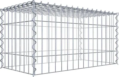 Produktbild von Anbaugabione Typ 3 80 cm x 40 cm x 40 cm (L x H x T), Maschenweite 5 cm x 10 cm, Spirale