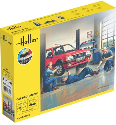 Immagine prodotto di Heller 58755 - 1:24 STARTER KIT Car Mechanics - Nuovo