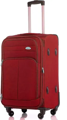 Produktbild von Beibye Weichgepäck-Trolley 4 Rollen, 74 cm, 115 Liter, 4,2 kg, Dehnfalte, rot