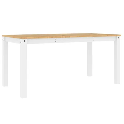 Obrázok produktu pre Jedálenský stôl PANAMA biely 160x80x75 cm borovicový masív