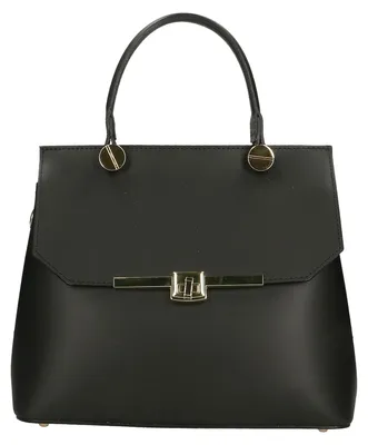 Produktbild von Damenhandtasche, Polyester, mit zwei Fächern, abnehmbarer Schulterriemen, hergestellt in Italien