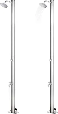 Produktbild von vidaXL Gartendusche 215 cm Edelstahl