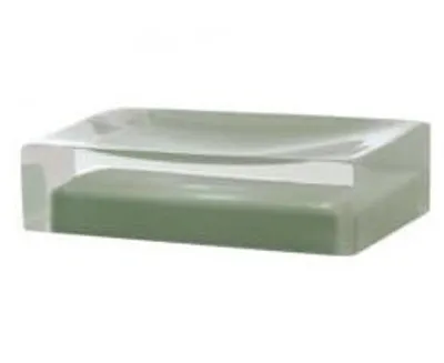 Immagine prodotto di Portasapone Gedy da appoggio Rainbow Verde 11x7x3 cm RA11 07