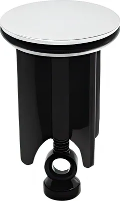 Produktbild von Edelstahl Abflussstopper 40mm verstellbar mit Gummi