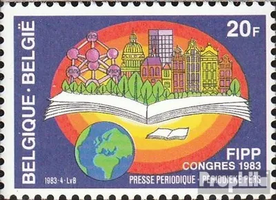 Produktbild von Briefmarken Belgien 1983 Mi 2136 (kompl.Ausg.) postfrisch FIPP, Brüssel