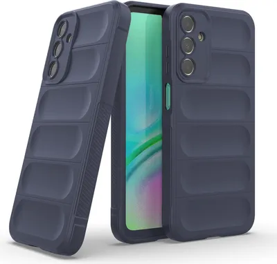 Produktbild von Handy Hülle für Samsung Galaxy A15 / A15 5G Grip Case Cover Schutzhülle Softgrip Farbe: Dunkelblau