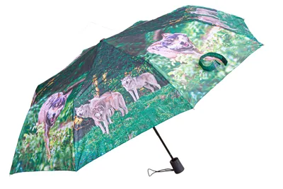 Produktbild von Regenschirm - Wölfe - Ø 95cm