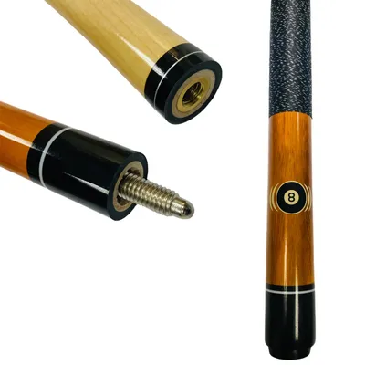 Image de queue de billard pool design 8 billes marron Beginner Cue