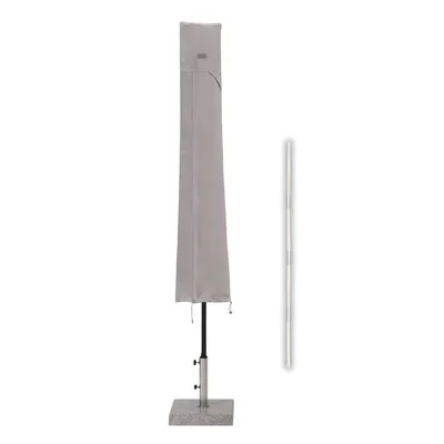 Produktbild von Sekey Sonnenschirm-Schutzhülle für Ø 350cm, 300 x 200cm Sonnenschirm, mit Stab und Reißverschluss, Hellgrau