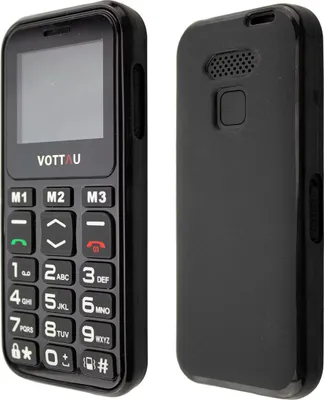 Immagine prodotto di caseroxx custodia protettiva in TPU compatibile con Vottau E09, custodia per cellulare in gomma nera