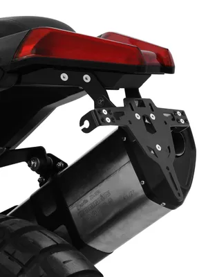 Zdjęcie produktu dla Uchwyt tablicy rejestracyjnej ZIEGER Pro kompatybilny z Aprilia Tuareg 660 Austria