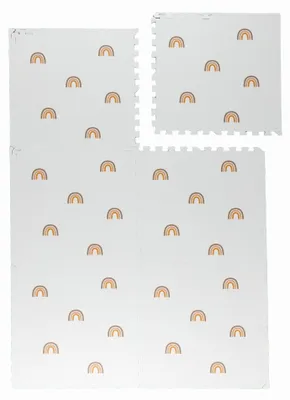 Zdjęcie produktu dla Mata piankowa Puzzle – Alfie Rainbow Biała