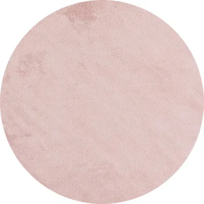 Produktbild von Kurzflor Teppich SKY Rosa 160 cm Rund