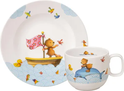 Produktbild von Villeroy & Boch HAPPY AS A BEAR Kinder Frühstücks-Set 2-teilig