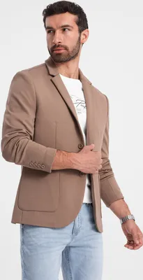 Immagine prodotto di Ombre Clothing Giacca da cerimonia da uomo Alcetrios beige scuro XL