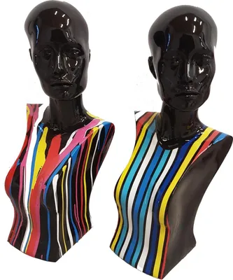 Zdjęcie produktu dla Abstrakcyjna Figura Deco Rzeźba 58 cm Figury Statuetki Rzeźby Design
