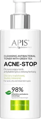 Produktbild von Reinigendes antibakterielles Tonikum mit grünem Tee und Aloe Apis 300 ml
