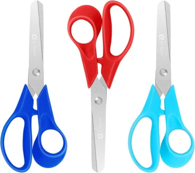 Produktbild von Kinderscheren-Set mit Komfortgriffen, 3 Stück, 12,7 cm