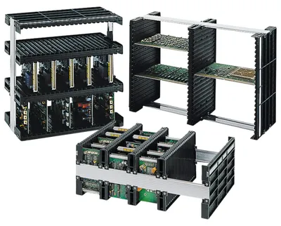 Produktbild von WETEC Leiterplattenrahmen, ESD, 350 x 190 x 35 mm, Ausführung Mittelwand