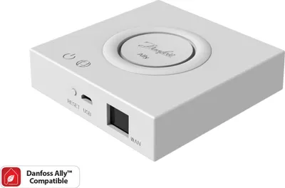 Immagine prodotto di Gateway Danfoss Ally, AP, LAN, ZigBee per termostati elettrici Danfoss Ally