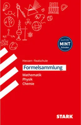Produktbild von Formelsammlung Realschule - Mathemathik, Physik, Chemie Hessen