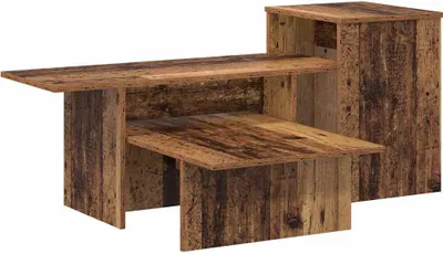 Imagen del producto de vidaXL Mesa consola de madera reciclada, 91,5 x 35 x 38,5 cm, material de madera