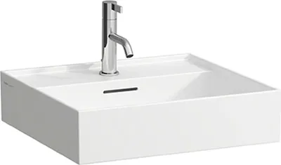 Zdjęcie produktu dla LAUFEN Kartell umywalka, podblatowa, 1 otwór na baterię, z przelewem, 500x460 mm, H8103320001041