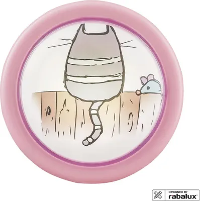 Zdjęcie produktu dla Rabalux 4564CATHY, Lekka ozdoba, Różowy, Plastik, Pokój dziecięcy, IP20, III