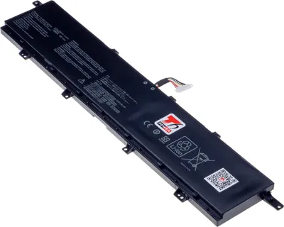 Obrázek produktu pro Baterie T6 Power pro notebook Asus C42N2008, Li-Poly, 15,48 V, 5984 mAh (92 Wh), černá