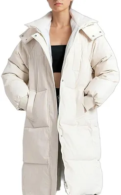 Productafbeelding van Currero Winterjas Dames Beige XXL