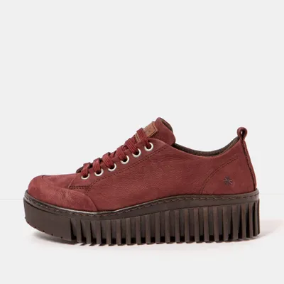 Produktbild von Art Sneaker Damen 1535 NOBUCK BURDEOS/BRIGHTON Farbe Rot
