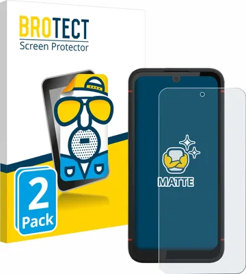 Produktbild von 2x BROTECT Schutzfolie für Volla Phone X23 Displayschutz Displayschutzfolie Folie Matt Entspiegelungsfolie