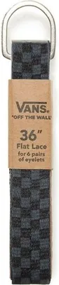 Produktbild von Schnüren VANS - Vans Laces 36" Black/Charcoal Checkerbrd (E11)