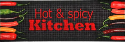 Produktbild von vidaXL Küchenbodenmatte Waschbar Hot&Spicy 60x180 cm