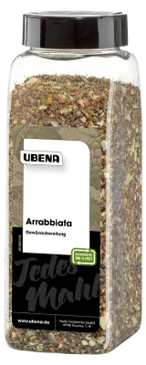 Produktbild von Ubena Arrabiata Gewürzzubereitung würzig scharf Packung 450g