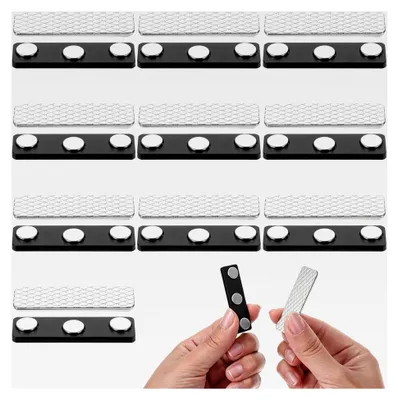Produktbild von 10 Paar Magnetische Vorhangclips für Vorhänge und Verdunkelungsvorhänge