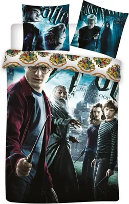 Produktbild von Baumwollbettwäsche 135x200+1p80x80 Harry Potter