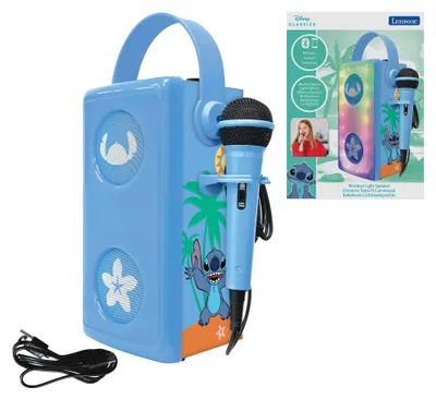 Produktbild von Lexibook, Stitch, Bluetooth-Lautsprecher, blau, BTP185DZLXB