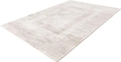 Produktbild von Pierre Cardin modernes Vintage-Vloerkleed in Beige und Silber, 160x230 cm, stilvolles Design für Wohnzimmer und Schlafzimmer