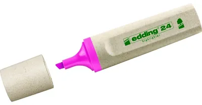 Produktbild von Edding 24 EcoLine, 1 Stück(e), Pink, Meißel, Tinte auf Wasserbasis, Deutschland