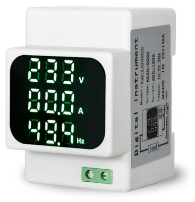 Immagine prodotto di Misuratore di frequenza di corrente alternata (AC), multimetro con display a LED