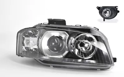 Obrázok produktu pre Johns, Xenónové svetlomety vhodné pre Audi A3 8P 05/2003-07/2008 D2S H7 Re. + hmlové svetlá 8P0941030M 8P0941030D 8P0941700A