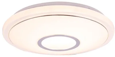 Zdjęcie produktu dla Lampa sufitowa LED, akryl, biały, przełącznik CCT, D 40 cm