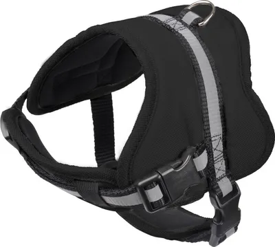 Image de Harnais pour chien, réglable, 33-45 cm, noir