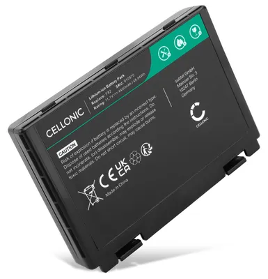 Image de CELLONIC 1x Batterie pour Ordinateur portable Compatible avec ASUS K50IJ, K70IJ, X5DIJ, - (4400mAh, 11.1V)