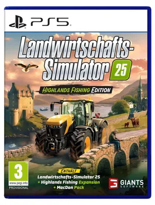 Produktbild von Landwirtschaft-Sim. 25 Highlands Fish. Spiel für PS5 AT - NEU &