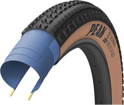 Obrázek produktu pro Goodyear Peak Ultimate Tubeless Complete 29/28" (622 mm) Black/Tan 2.25 Tubeless Ready Plášť na MTB kolo