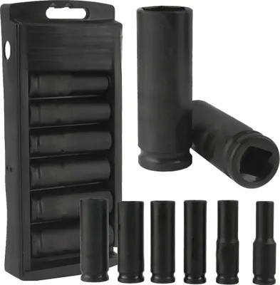 Produktbild von ELMAX | Schlagschraubereinsätze, lang, 1/2", 10-21mm, 6tlg