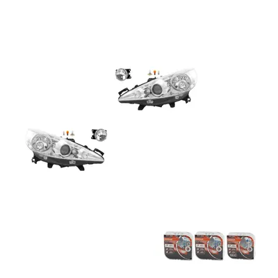 Produktbild von Scheinwerfer Satz + Osram Night Breaker Laser passend für Peugeot 207 02/06 6206N0 9685425280 6206N0 9685425280 620696 620896 Johns
