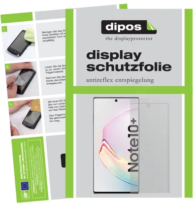 Obrázok produktu pre 5x ochranná fólia pre Samsung Galaxy Note 10 Plus 5G matná Ochranná fólia displeja